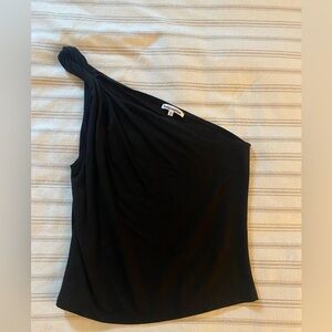 Reformation Sienna One-Shoulder Twist Top